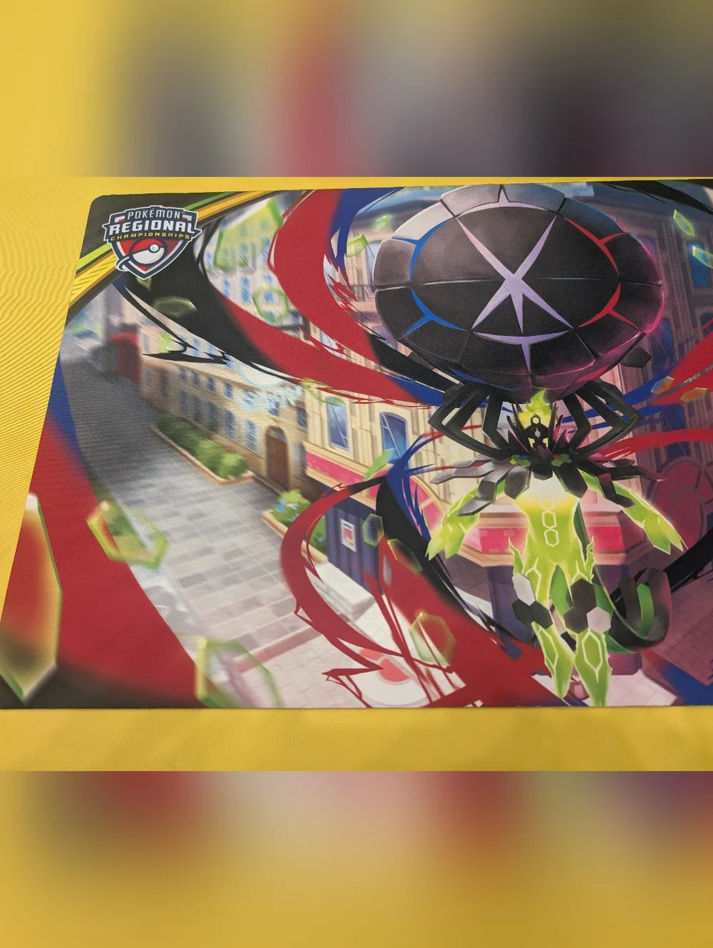 Pokémon Play! TCG Regional Playmat — Black, Red,‎ Green Zygrade Orlando 2026